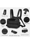 Adjustable sports chest pack with multiple pockets, suitable for hunting, fishing, hiking, and travel. - 6