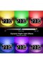 Digital Alarm Clock - RGB Bedroom Alarm Clock - Large Display - Dual Alarms - 3 Volume Levels - Pink - 2