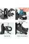 Cup holder, 360 Degree Rotation Stroller Bike Water Bottle Holder, Universal for Walkers, Rollators, Wheelchairs, Strollers and Motorcycle Accessories - 5