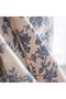 Bohemian style crochet curtains, country style tassel curtains, indoor floral crochet curtains. - 5