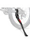 Bicycle rack for electric bicycles and fat bikes - adjustable rear fork - electric bicycles and mountain bikes - black - bicycle parking rack