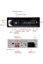 DIN-In Dash Bluetooth Car Radios Digital Bluetooth Hands-Free Audio Music 12V Car MP3 Multimedia Player USB/SD/AUX Input with Remote Control - 3