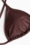 Padded triangle bikini top - 6