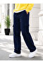Men's Parachute Fabric Tiril Tiril Baggy Pants with Cargo Pockets