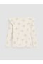 Rmz Gi̇yi̇m Farkiyla Bow Embroidered Baby Girl T-Shirt - 4