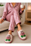 Soft Plush House Slippers with Frog Figure Teddy Women's House Slippers Dowry Slippers Stc1322 - 5