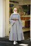 Linen Zanar Straw Fabric Dress - 8