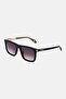 Women SJC035 Square Sunglasses, Black - 3
