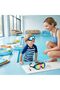 Two Pairs Children Swimming Goggles Anti-Fog UV Protection Wide Clear Field of Vision Leak-Proof for Boys Girls Ages 3-14 - 3