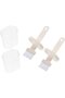 Barbecue Tool Set - 10-Piece Barbecue Scrub Brushes, Camping and Indoor Kitchen Brushes