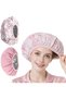2-Piece Cap Warmer for Deep Hair Care, Electric-Free Auto-Warmer, Thermal Cap with Double Aluminum Pad, Reusable, Ideal for Hair Mask at Home
