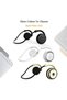 Compatible with AX-698 Bluetooth sports headphones, compatible with 32GB TF card, black. (Card not included) - 3
