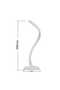 Ambient light, modern white spiral night light, suitable for bedrooms, guest rooms, and bedside tables, cool white light. - 2