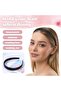 Solid Wide Headbands for Women and Girls - Black - Set of 2 - 4