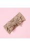 Baby headbands » Set of 5 bow headbands, very elastic, wide knit, baby hair accessories - Available in various colors - 2