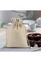 Storage Bags - 20-Pack - With Adjustable Drawstring - Linen Bags - Reusable Drawstring Bags - Gift Bags - Craft Bags - Art Supplies Bags - 23 x 17 cm - 4