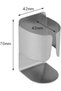 Two electric toothbrush holders, made of stainless steel, wall-mounted, suitable for bathrooms, kitchens, and other locations. - 2