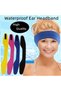 Swimming headband - Elastic ear protectors - Waterproof - Adjustable - Protects ears - for toddlers, children, and adults - for bathrooms,... - 6