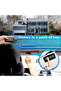 2 Universal Garage Door Remote Controls, Three-Button Remote, with Sunshade Clip - 4