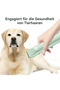 Pet hair trimmer, dog hair trimmer, 11-piece set, cordless pet hair trimmer with 4 interchangeable blades, quiet rechargeable cat hair trimmer. - 5
