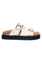 Double‑Strap Platform Slide Sandals - 2