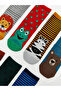 Patterned Boys' Ankle Socks 7 Pack - 2