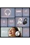 Premium Wireless Over Ear Headphones with Active Noise Cancellation ANC Fast Charging and 64 Hour Playtime BT941 White - 2