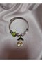 Cherry Figured Charm Detailed Silver Color Bracelet – Adjustable Clasp Bracelet - 2