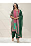 Printed Muslin Straight Kurta, Palazzos And Dupatta Set - 4