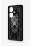 Oppo Reno 11F Compatible Ethnic Wolf Pattern Silicone Case - 4