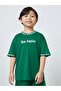 Boys Green Slogan Print T-Shirt and Shorts Set - 3
