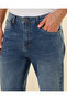 Men Dark Wash Skater Fit Jeans - 4
