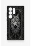 Samsung S24 Ultra Compatible Ethnic Wolf Pattern Silicone Case - 2