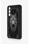 Samsung A16 Compatible Ethnic Wolf Pattern Silicone Case - 4