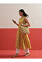 Yellow Floral Embroidered Sleeveless Kurta - 2