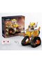 Blocuri de construcție robot CODE W.BOT, telecomandă RC, mod dual, 455 elemente - 5