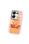 Redmi Note 13 Pro 4g Compatible Case Camera Protector Pink Silicone Couple Phone Case with Bear Pattern - 3