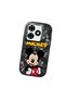 Infinix Smart 8 Pro Compatible Case Camera Protector Black Silicone Couple Phone Case Character Patterned - 3