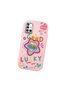 Samsung Galaxy A51 Compatible Case Camera Protector Pink Silicone Couple Phone Case Heart Pattern - 3