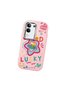 Vivo Y29 Compatible Case Camera Protector Pink Silicone Couple Phone Case Heart Pattern - 3