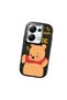 Poco M6 Pro 4g Compatible Case Camera Protector Black Silicone Couple Phone Case Bear Patterned - 3