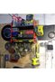 Raft metalic cu 4 compartimente pentru scule electrice, rezistent - 6