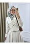 41337 Tie-Dye Detailed Jacket and Skirt Set – Modern and Elegant Islamic Two-Piece Set - 7