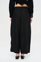 Women's Wide Leg Comfortable Cut 100% Linen Trousers with Elastic Waist - 4