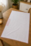 150X84.5 cm Handcrafted Lace Detailed Chiffon Prayer and Mevlit Coverlet – Elegant Decorative Coverlet with Lace Edges - 2