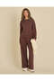 Senior Girls Brown Scuba Sweatshirt - 5