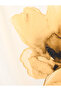 Flora Patterned Scarf - Yellow - 4