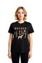 Women's Dog Love Themed Printed T-Shirt Relaxed Fit Short Sleeve Round Neck Casual Wear Modern