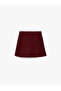 Slim Fit A-Line Mini Skirt - 5