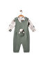 Baby Salopet Set with Teddy Bear